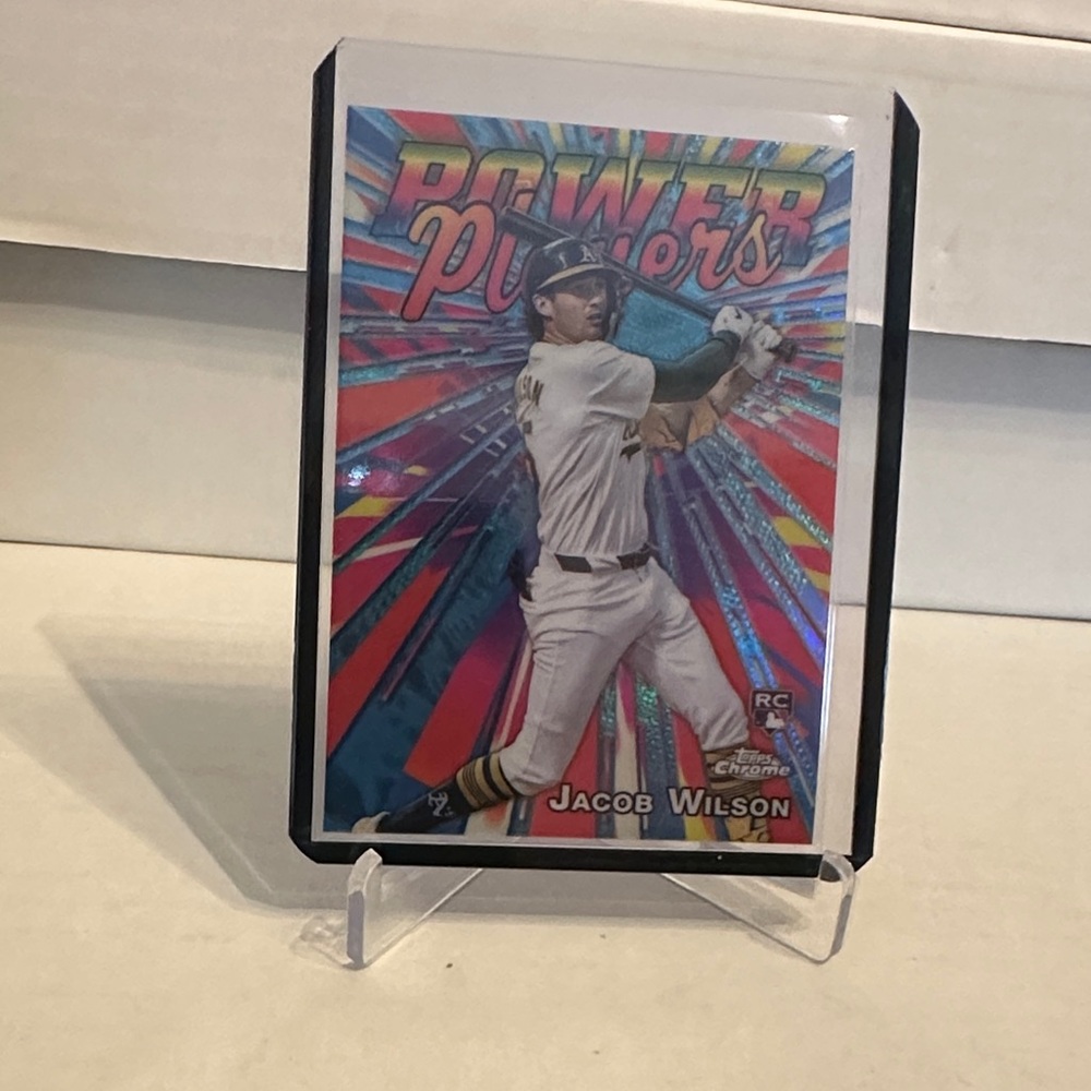 2025 -Topps Chrome Power Players- Jacob Wilson ROOKIE